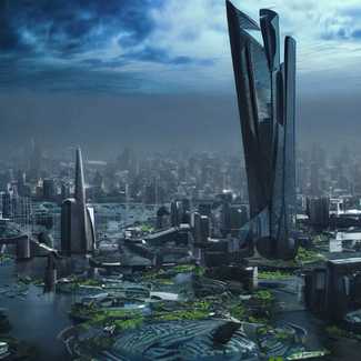 A Giant Tornado by Stability AI